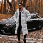 Kurtka pikowana męska PHILADELPHIA OLAVOGA szara