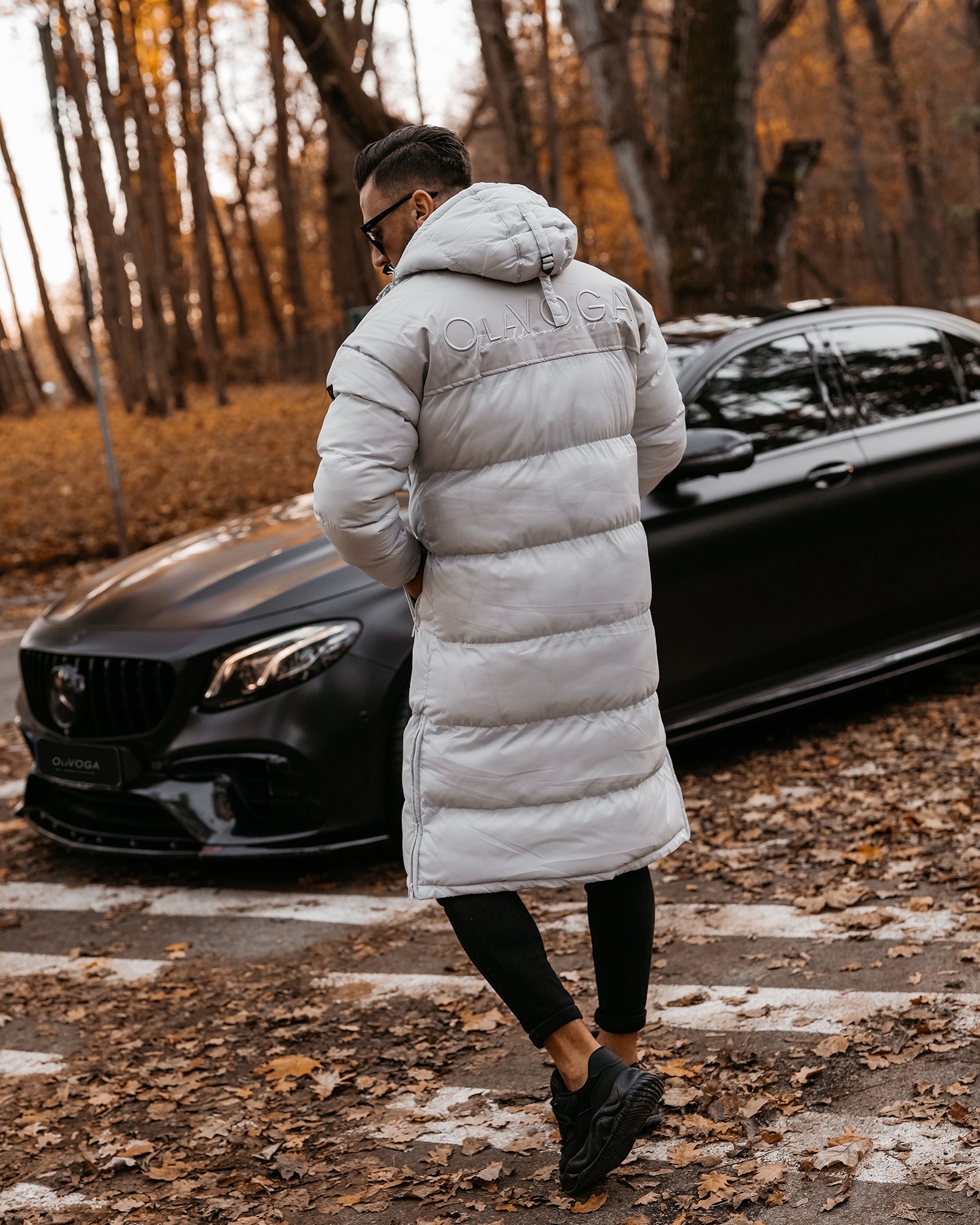 Kurtka pikowana męska PHILADELPHIA OLAVOGA szara Kurtka pikowana męska PHILADELPHIA OLAVOGA szara