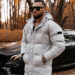 Kurtka pikowana męska PHILADELPHIA OLAVOGA szara