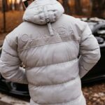 Kurtka pikowana męska PHILADELPHIA OLAVOGA szara