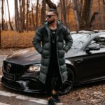 Kurtka pikowana męska PHILADELPHIA OLAVOGA grafitowa