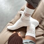 Skarpetki damskie KAVISO OLAVOGA ecru-beż