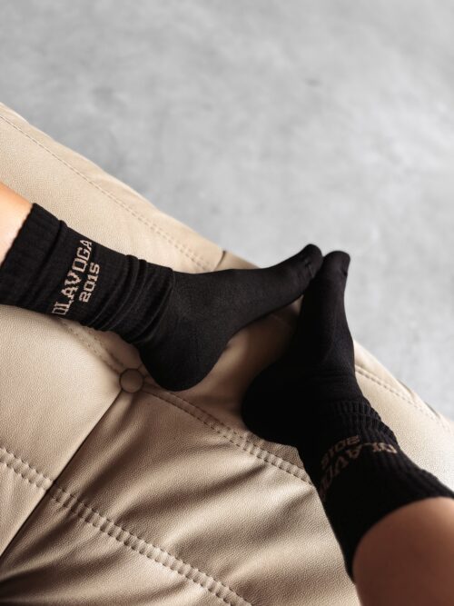 Skarpetki damskie KAVISO OLAVOGA czarny-beż