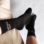 Skarpetki damskie KAVISO OLAVOGA czarny-beż