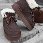 Buty śniegowce damskie VITTY OLAVOGA brązowe