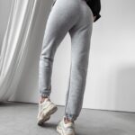 Spodnie sportowe dzianinowe Ambros Ola Voga szare