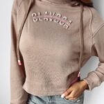 Bluza krótka Carnation Ola Voga beżowa