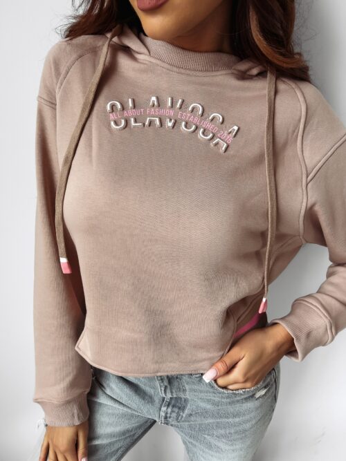 Bluza krótka Carnation Ola Voga beżowa