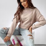 Bluza krótka Carnation Ola Voga beżowa