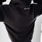 Bluza z kapturem Megan Ola Voga czarna