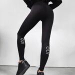 Legginsy modelujące TRACER OLAVOGA czarne