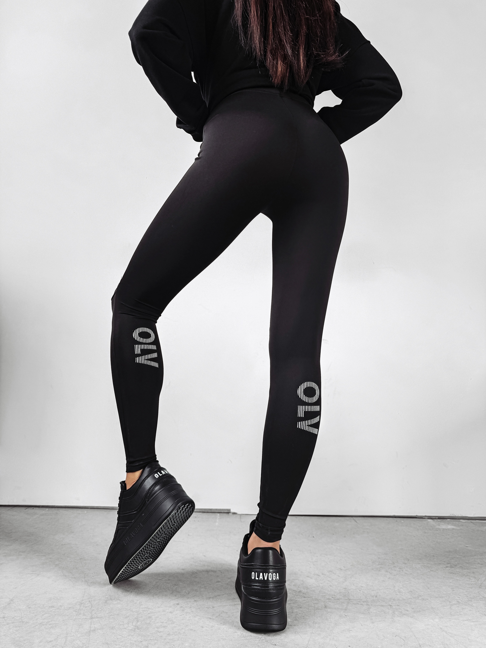 Legginsy modelujące TRACER OLAVOGA czarne Legginsy modelujące TRACER OLAVOGA czarne