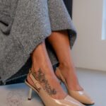 Czółenka lakierowane Madam Jore nude