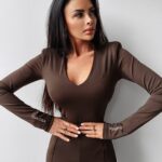 Body elastyczne PESARO OLAVOGA brązowe