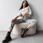 Bluza bawełniana INSERTO OLAVOGA ecru