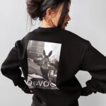 Bluza ocieplana CUTE OLAVOGA czarna