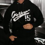 Bluza męska z kapturem WILD OLAVOGA czarna