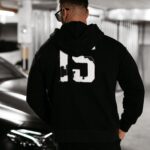 Bluza męska z kapturem WILD OLAVOGA czarna