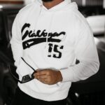 Bluza męska z kapturem WILD OLAVOGA ecru