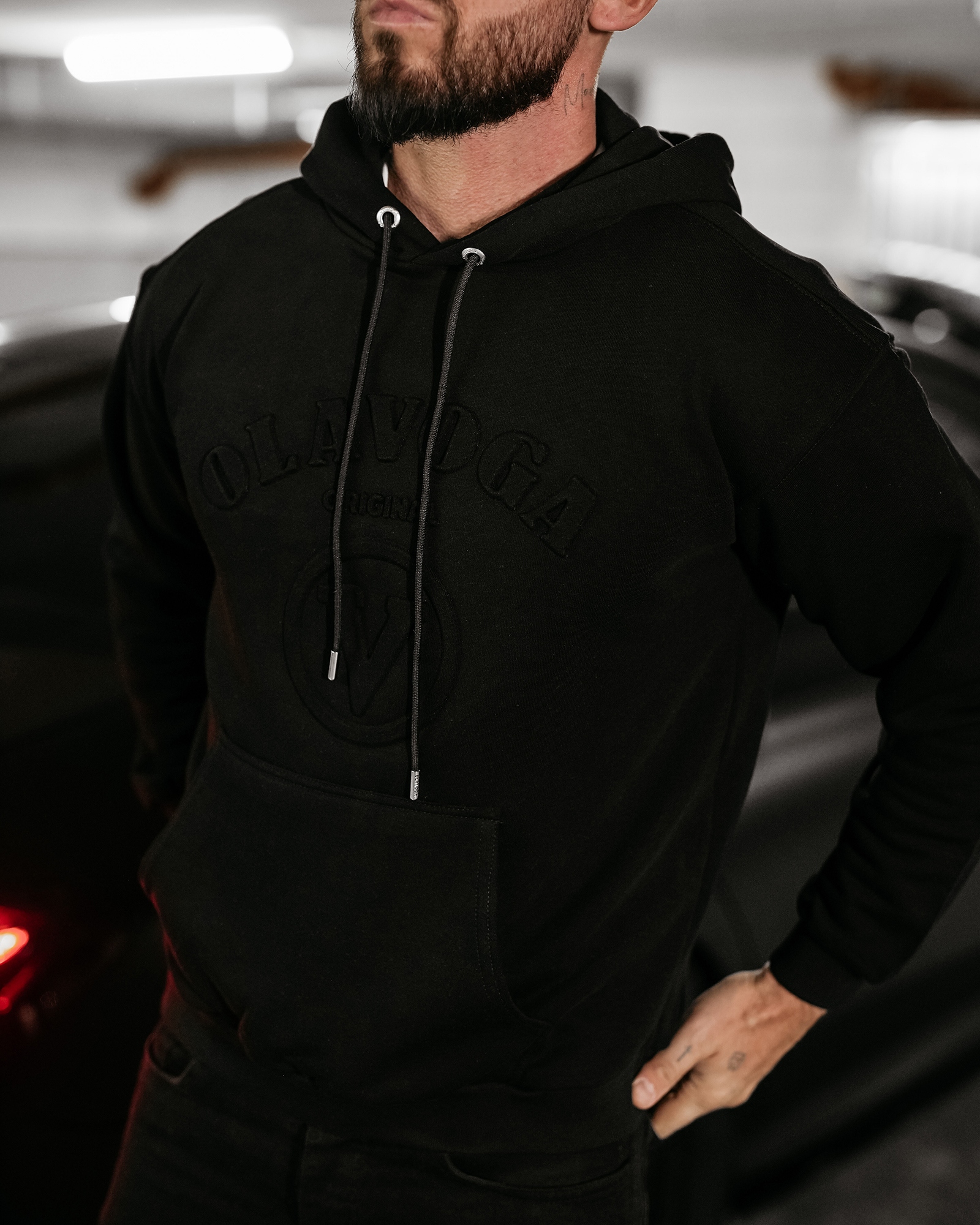 Bluza męska EDGE OLAVOGA czarna