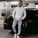 Bluza męska EDGE OLAVOGA szara