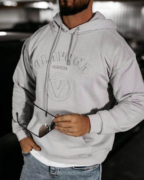 Bluza męska EDGE OLAVOGA szara