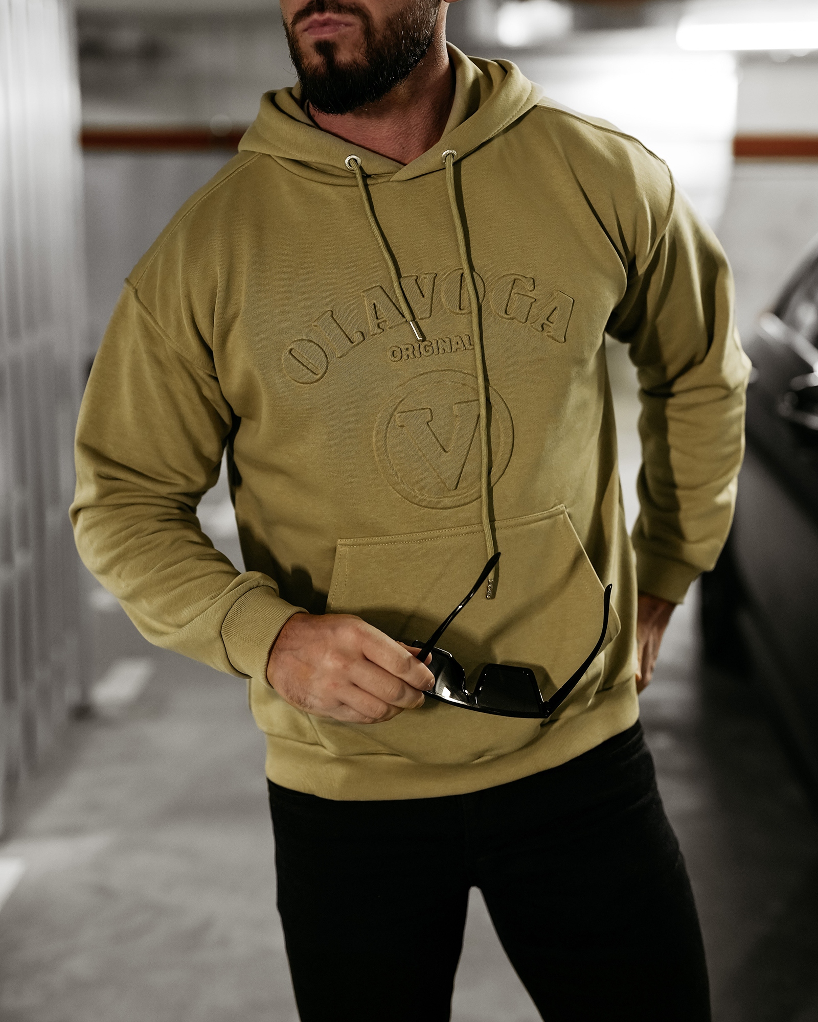 Bluza męska EDGE OLAVOGA khaki Bluza męska EDGE OLAVOGA khaki