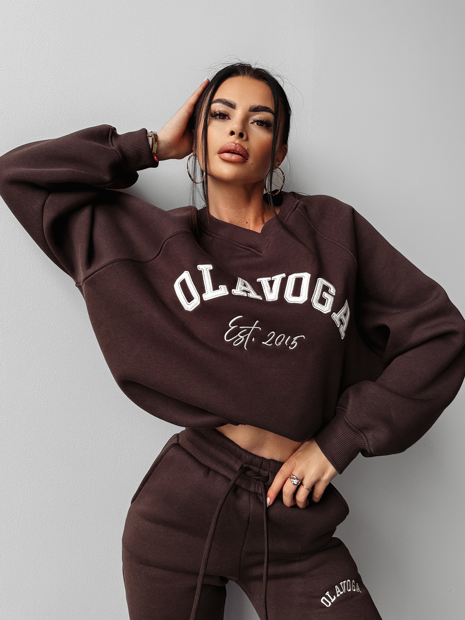 Dres damski ELITALI OLAVOGA brązowy