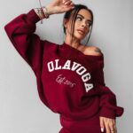 Dres damski ELITALI OLAVOGA bordowy