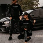 Dres męski welurowy DRESSY MEN OLAVOGA czarny