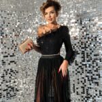 Komplet body + spódnica maxi NB Soletto czarny