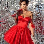 Sukienka exclusive NB Misis czerwona