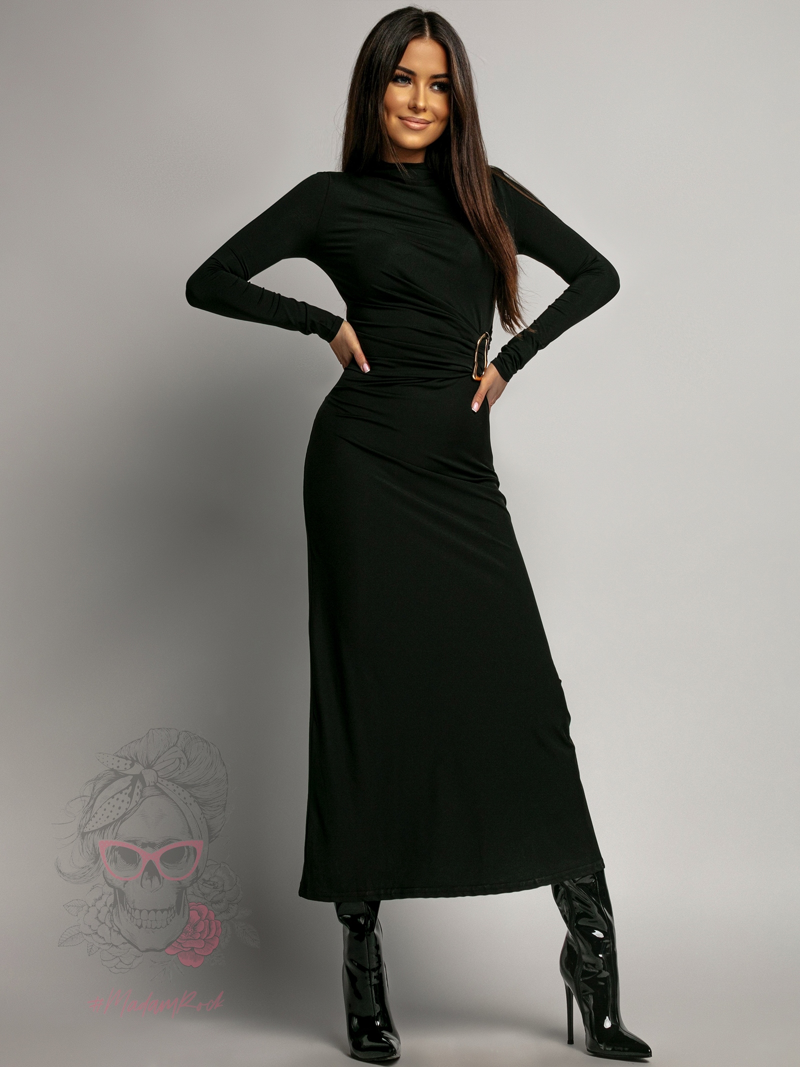 Sukienka elastyczna Aore czarna Sukienka elastyczna Aore czarna