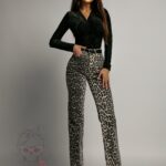 Body siateczkowe z welurem Verus czarne