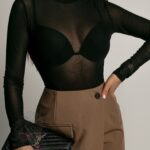 Body z siatki Mojo czarne