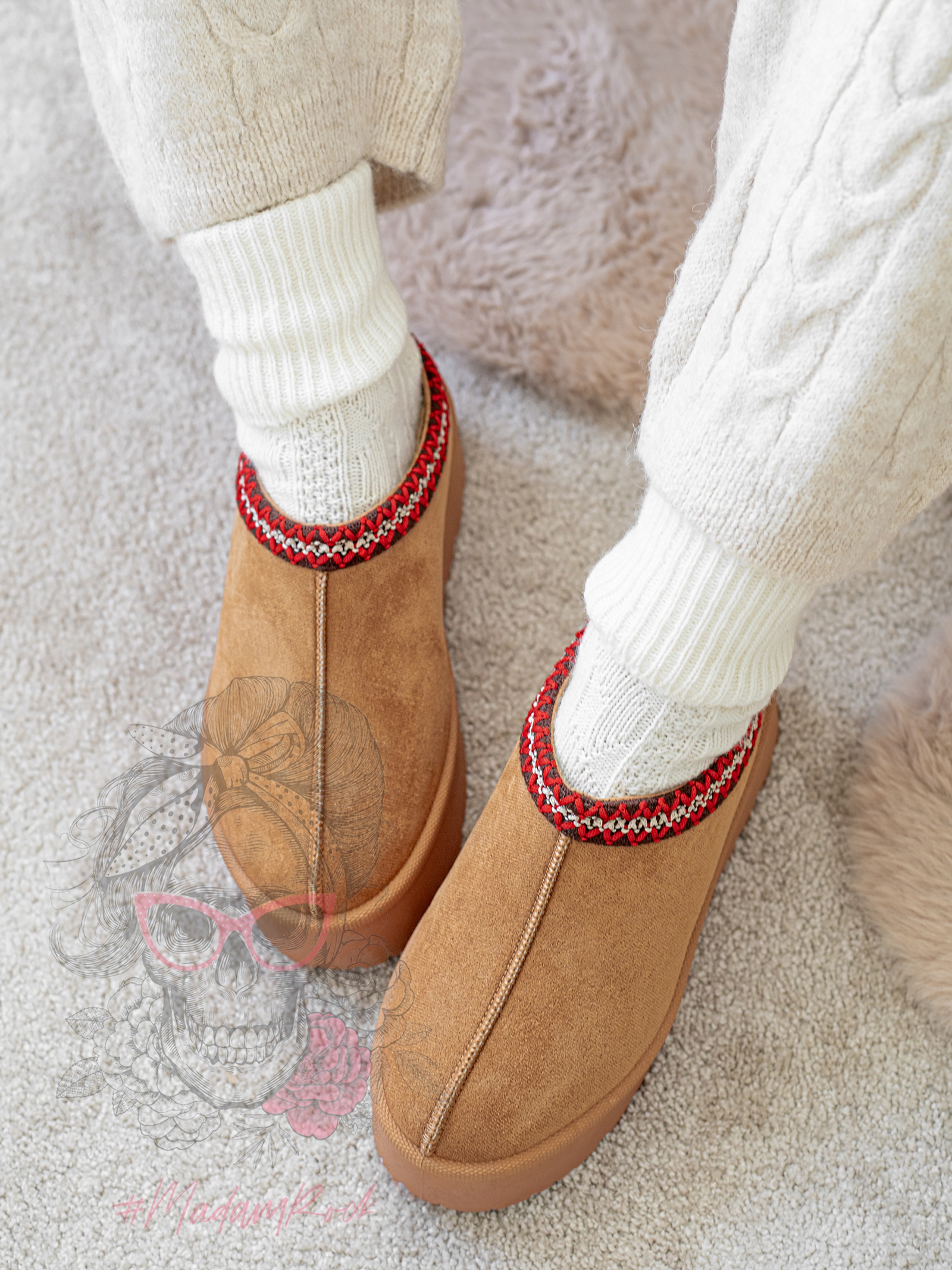 Śniegowce odkryte Madam Gobby karmelowe Śniegowce odkryte Madam Gobby karmelowe