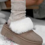 Śniegowce odkryte Madam Gosh cappuccino