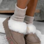 Śniegowce odkryte Madam Gosh cappuccino