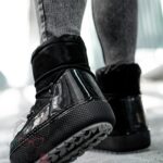 Śniegowce metaliczne Rock Fenome czarne