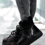 Śniegowce metaliczne Rock Fenome czarne