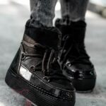 Śniegowce metaliczne Rock Fenome czarne