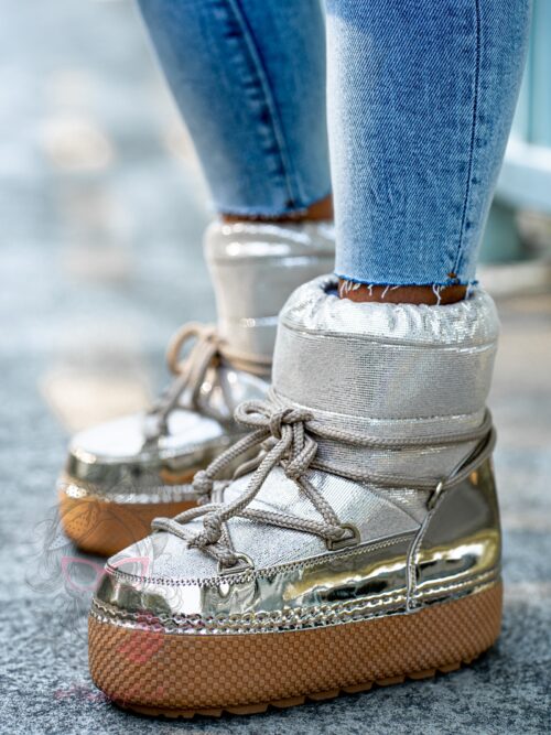 Śniegowce metaliczne Rock Fenome złote