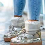 Śniegowce metaliczne Rock Fenome złote