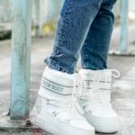 Śniegowce Madam Snow Boots Short białe