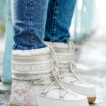 Śniegowce Madam Snow Boots Short beżowe