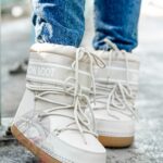 Śniegowce Madam Snow Boots Short beżowe