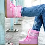 Śniegowce Madam Snow Boots Short różowe