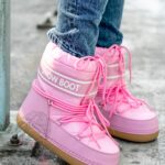 Śniegowce Madam Snow Boots Short różowe