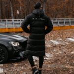 Kurtka pikowana męska PHILADELPHIA OLAVOGA czarna