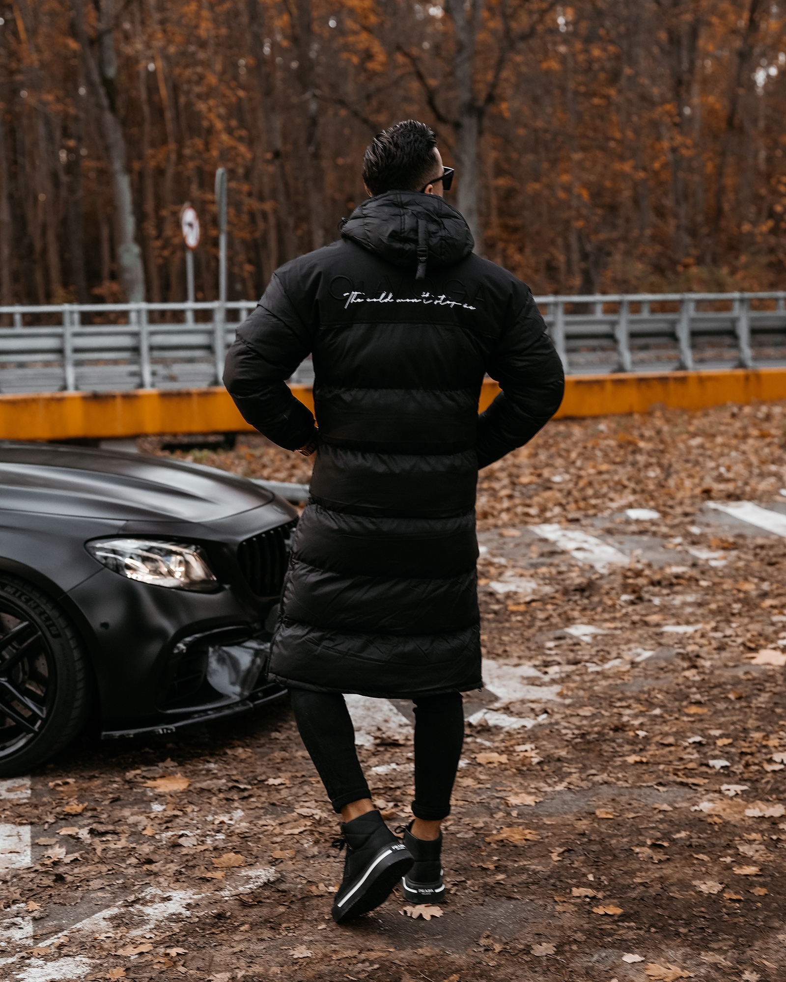 Kurtka pikowana męska PHILADELPHIA OLAVOGA czarna Kurtka pikowana męska PHILADELPHIA OLAVOGA czarna